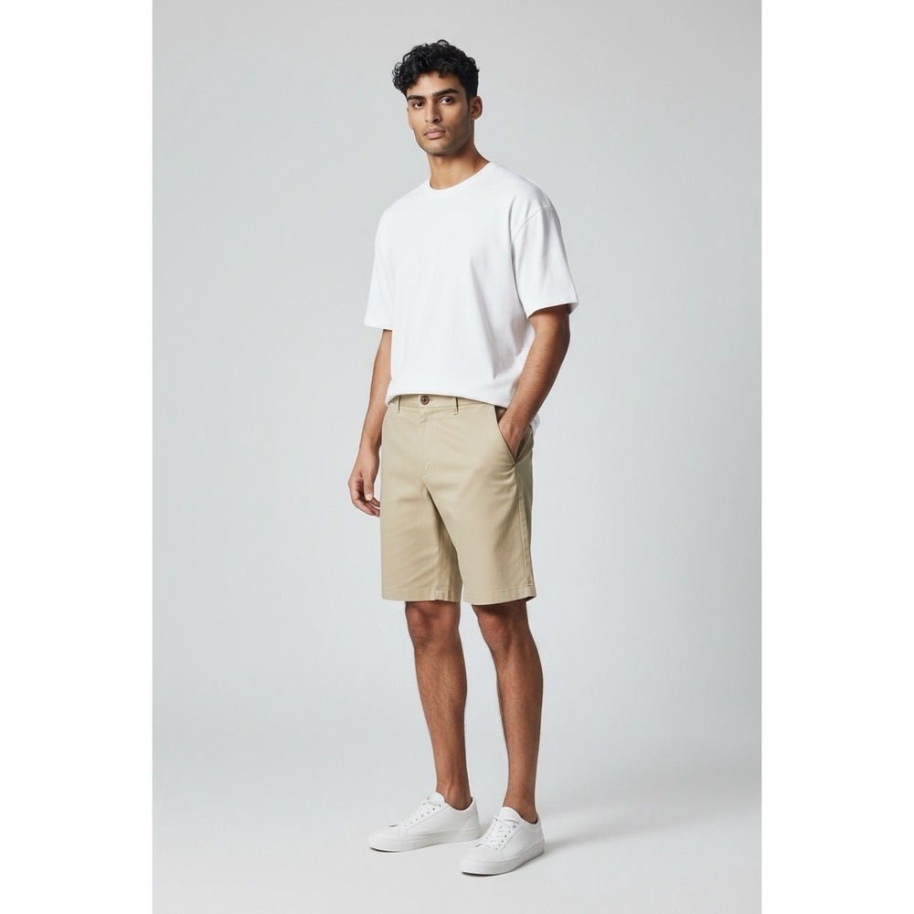 NWT Gap Men's Khaki Chino Vintage Shorts Size 42 (Labeled 40) Inseam 10 Inches